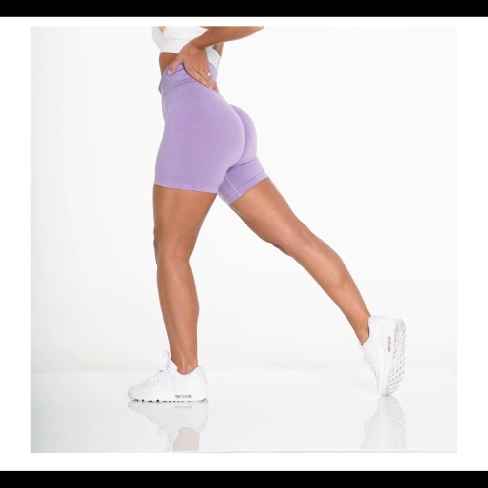 NVGTN Lilac Pro Shorts